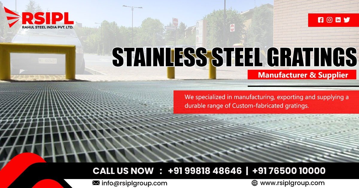 Stainless Steel Gratings Supplier in Chhattisgarh