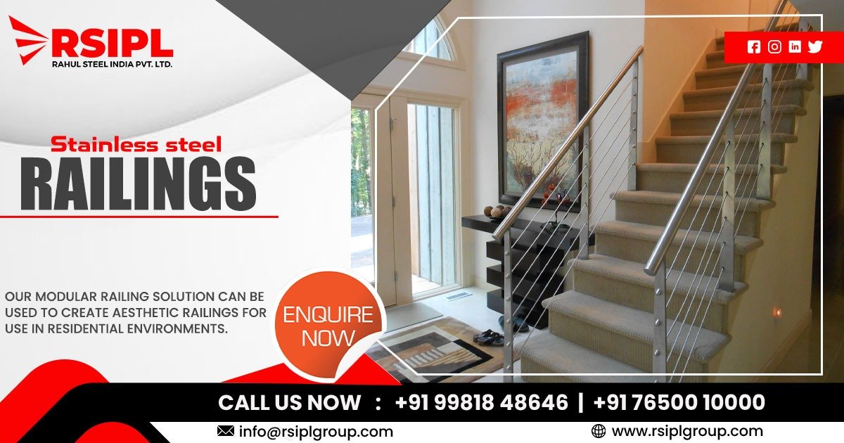 Stainless Steel Railings Supplier in Rajasthan