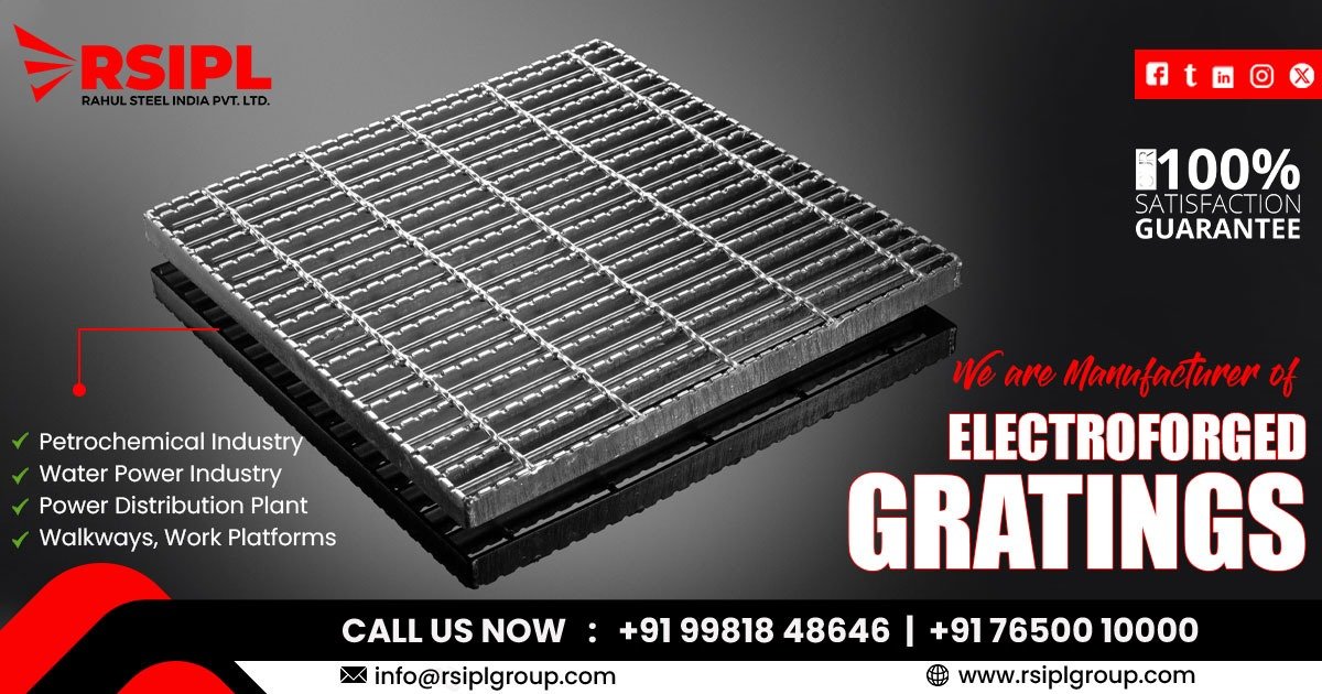 Electroforged Gratings Manufacturer in Rajasthan