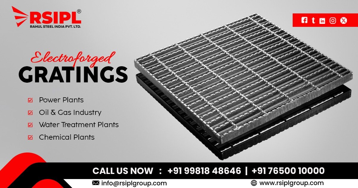 Electroforged Gratings in Gujarat