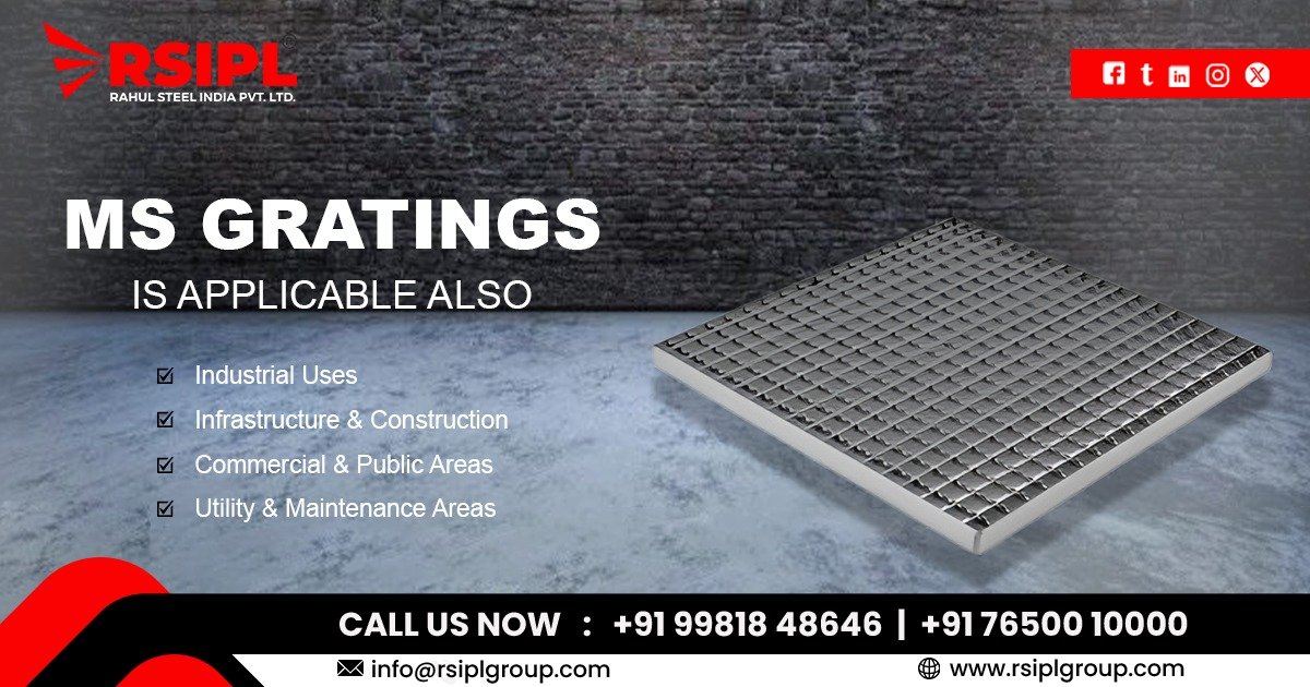 Mild Steel Gratings in Tamil Nadu