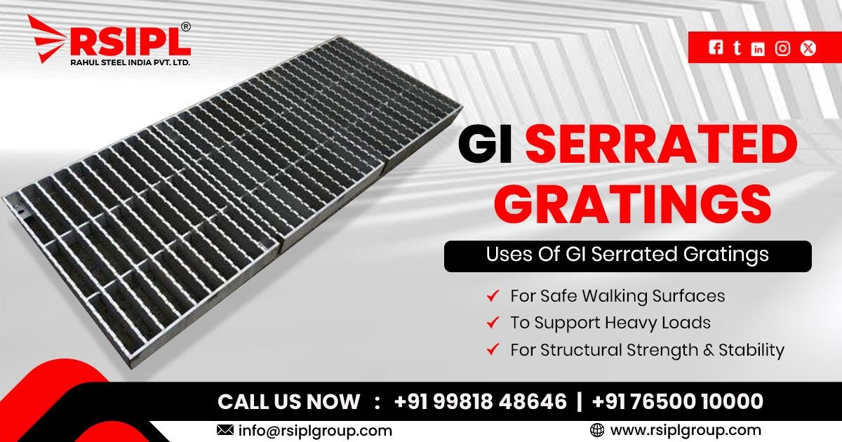 GI Serrated Gratings in Kolkata