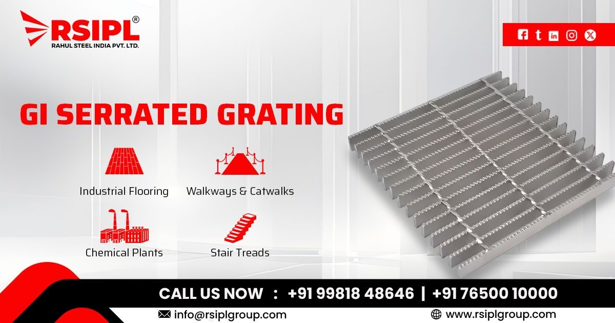 GI Serrated Grating in Chennai