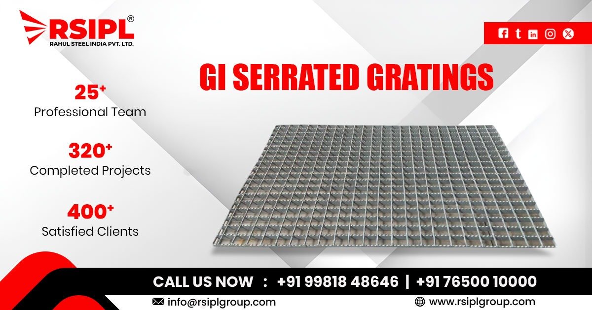 GI Serrated Gratings in Karnataka