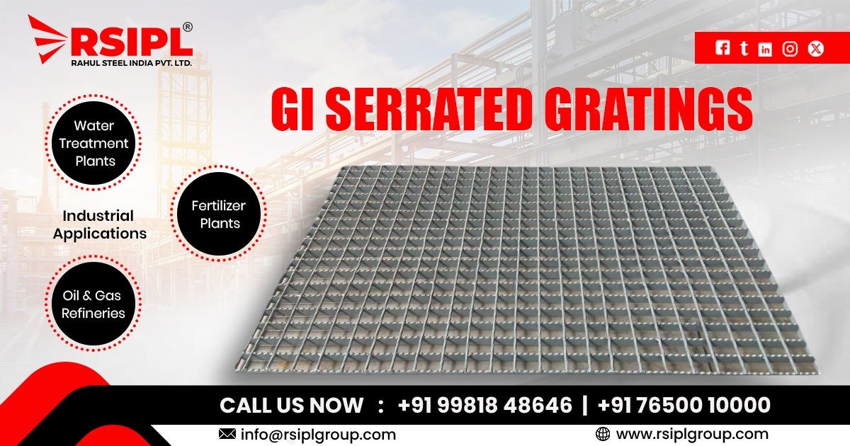 GI Serrated Gratings in Nepal