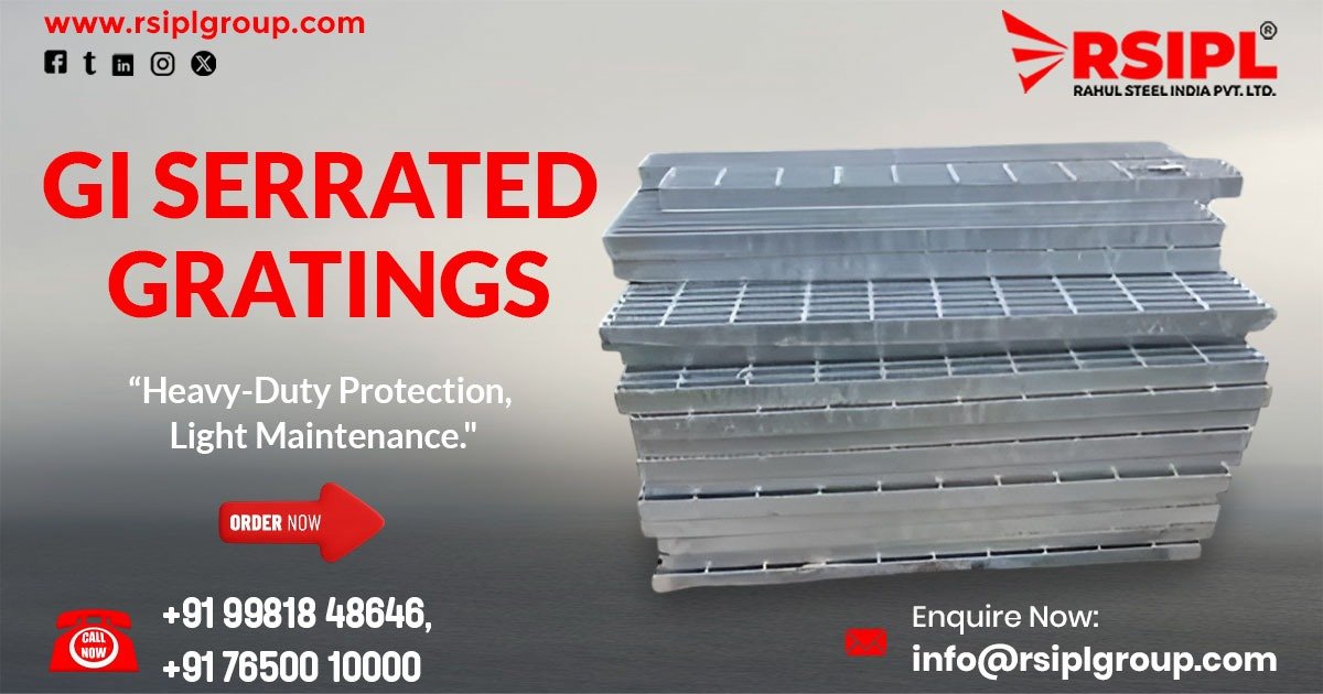 GI Serrated Grating in Sri Lanka