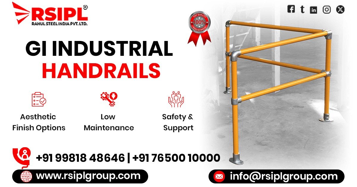 GI Industrial Handrails in Telangana