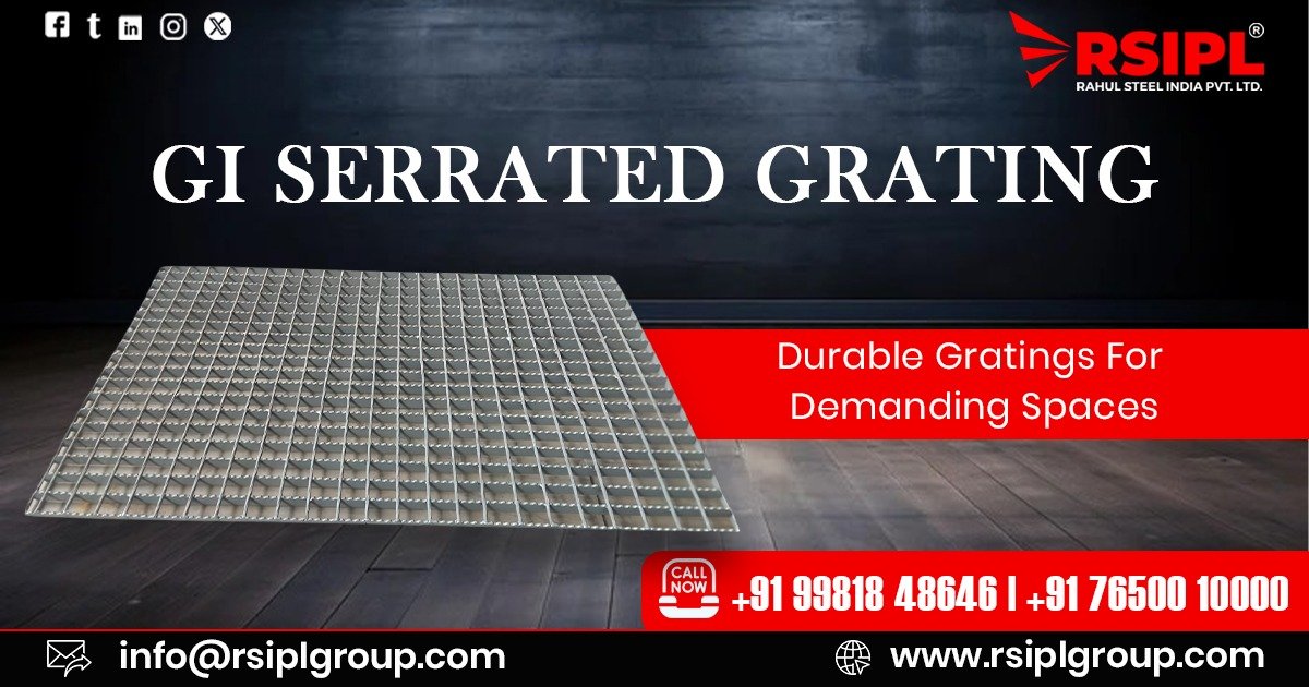 GI Serrated Grating in Telangana
