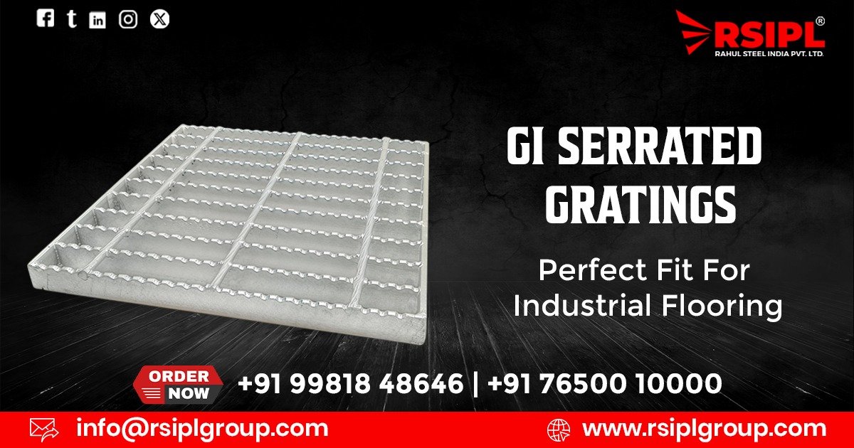 GI Serrated Gratings in Gujarat