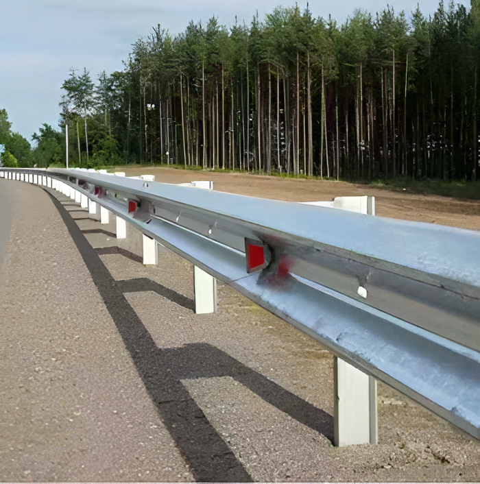 w beam crash barrier