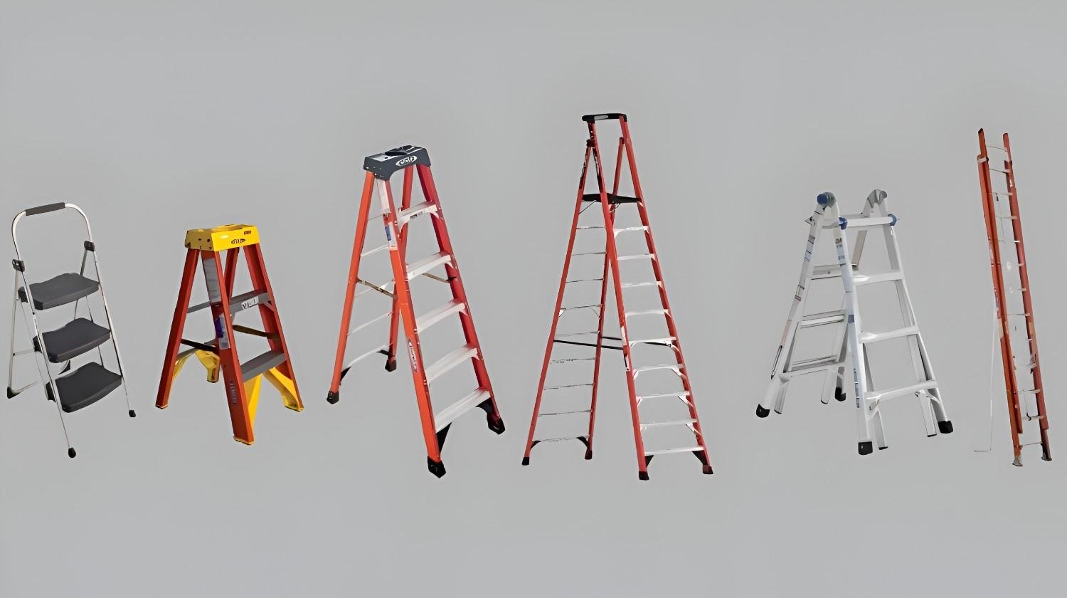 Heavy-Gauge Steel Ladders for Industrial and Commercial Settings