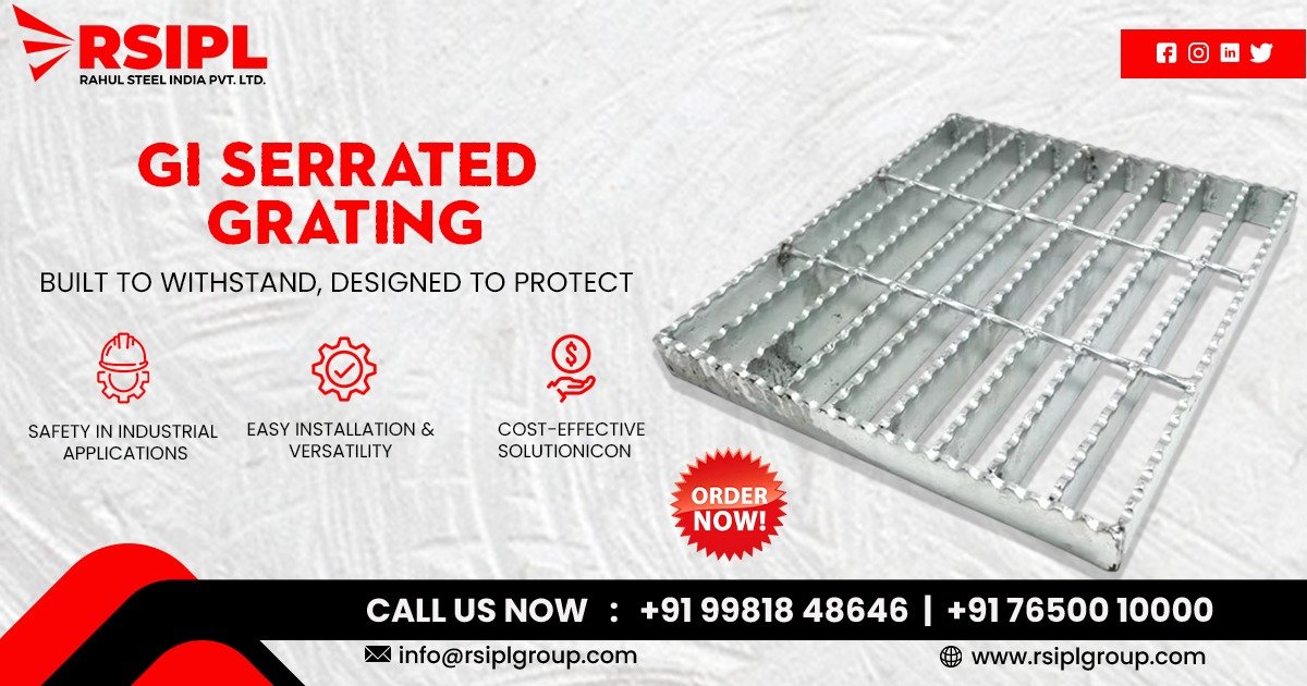 GI Serrated Grating in Iran