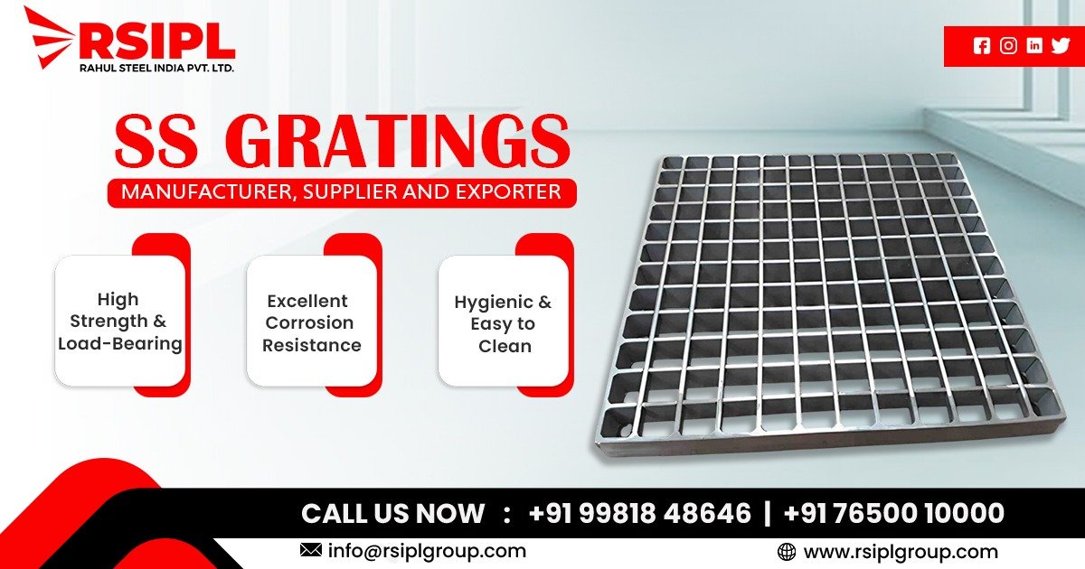 Stainless Steel Gratings in Gujarat