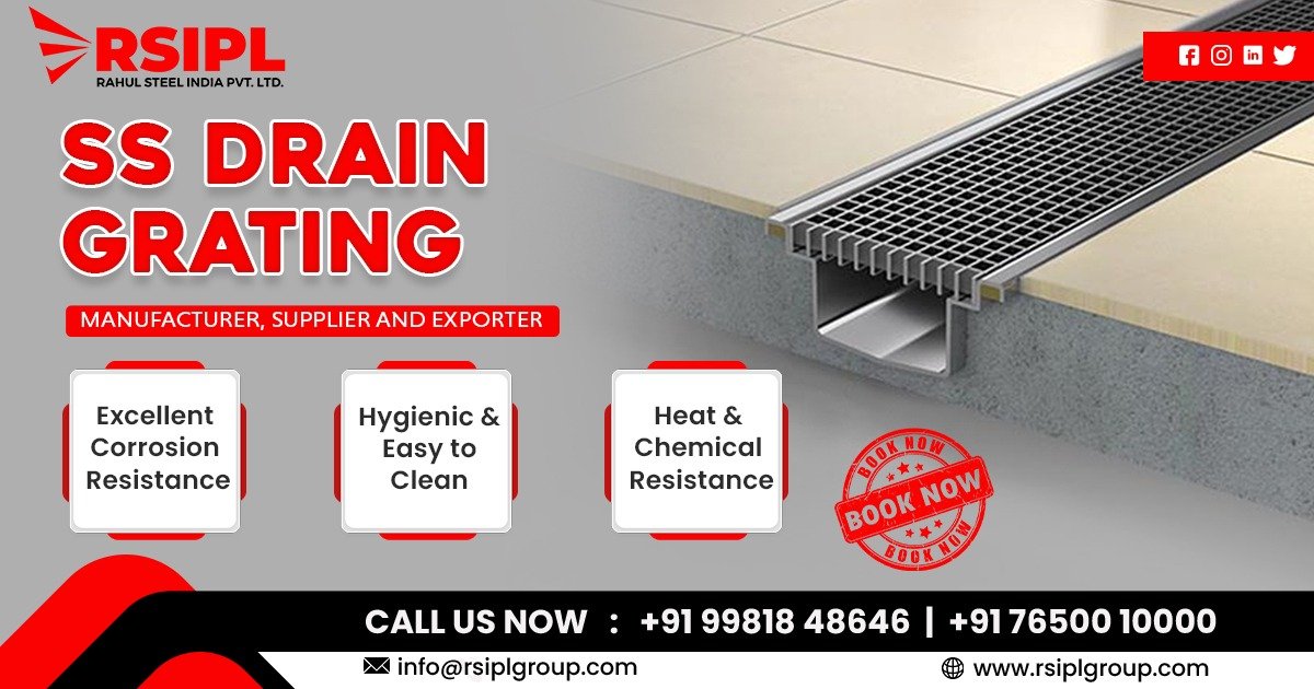 Stainless Steel Drain Gratings in Gujarat
