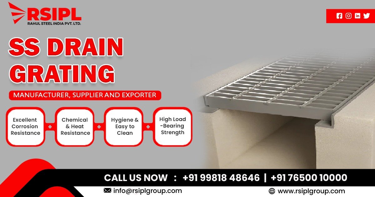 Stainless Steel Drain Grating in Rajasthan