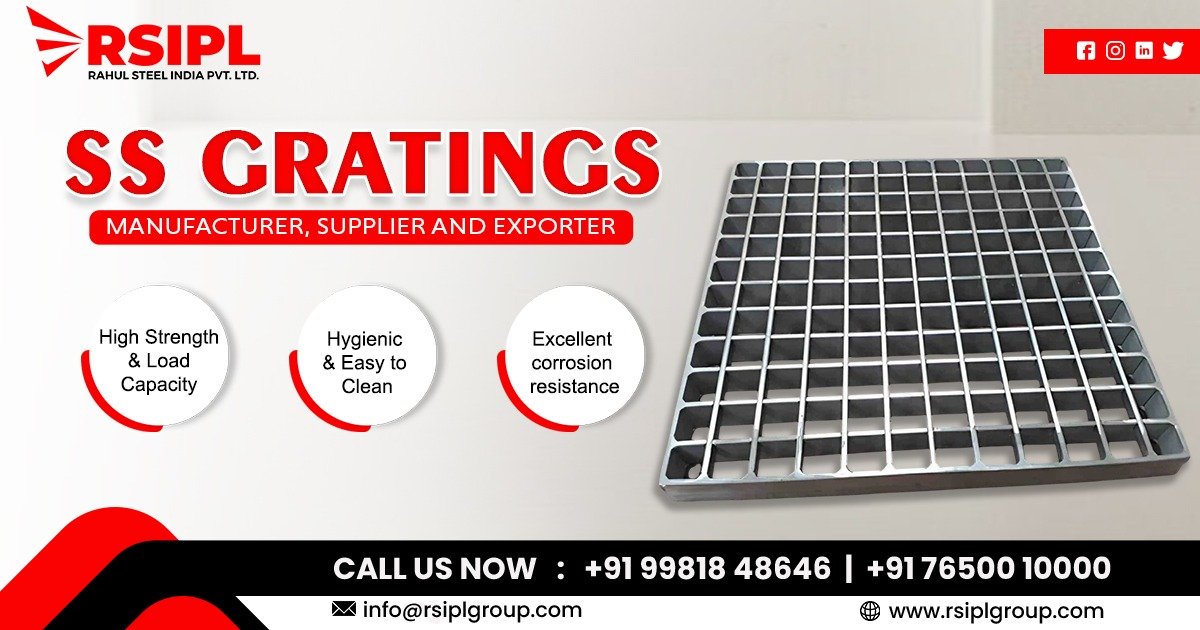 Stainless Steel Gratings in Chhattisgarh