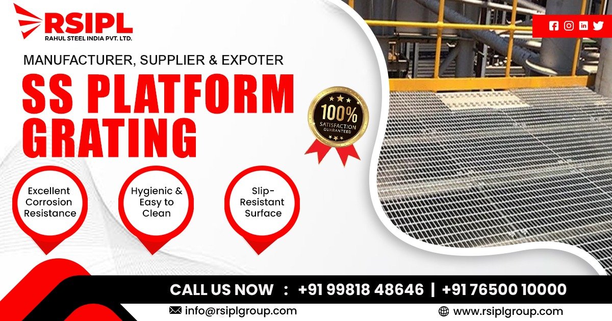 Stainless Steel Platform Grating in Chhattisgarh