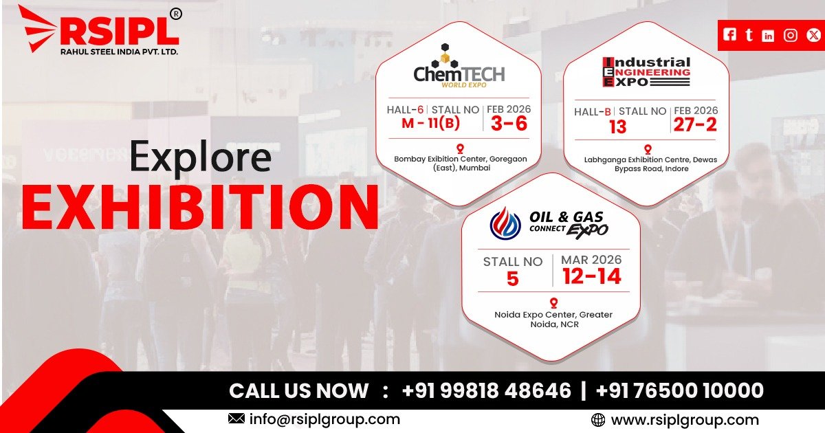 Explore Our All Exhibitions | RSIPL – Rahul Steel India Pvt. Ltd.