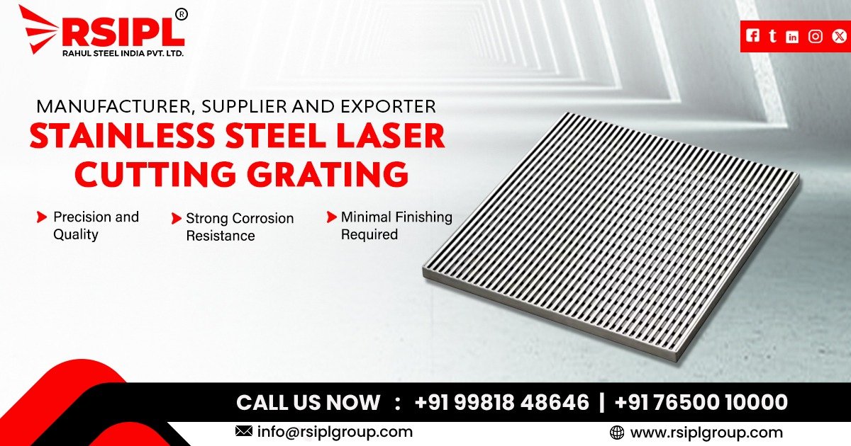 Stainless Steel Laser Cutting Grating in Odisha