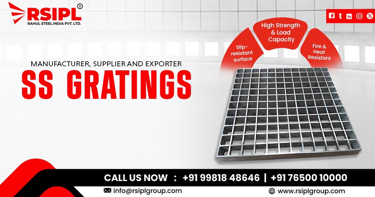 Stainless Steel Gratings in Uttar Pradesh