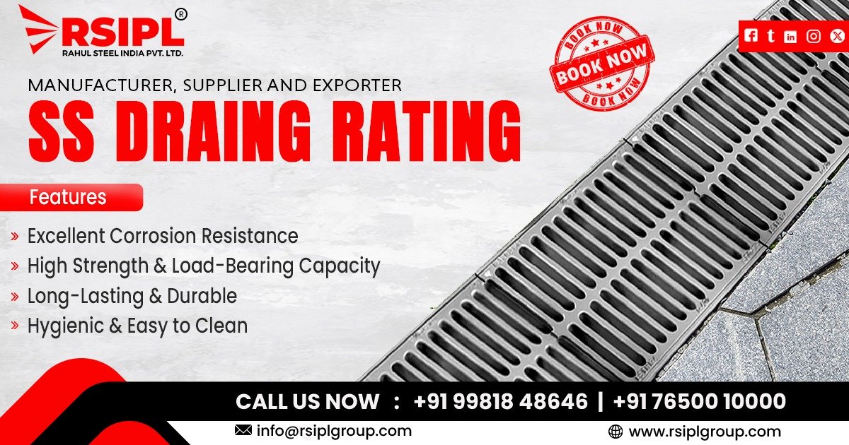Stainless Steel Drain Gratings in Uttar Pradesh