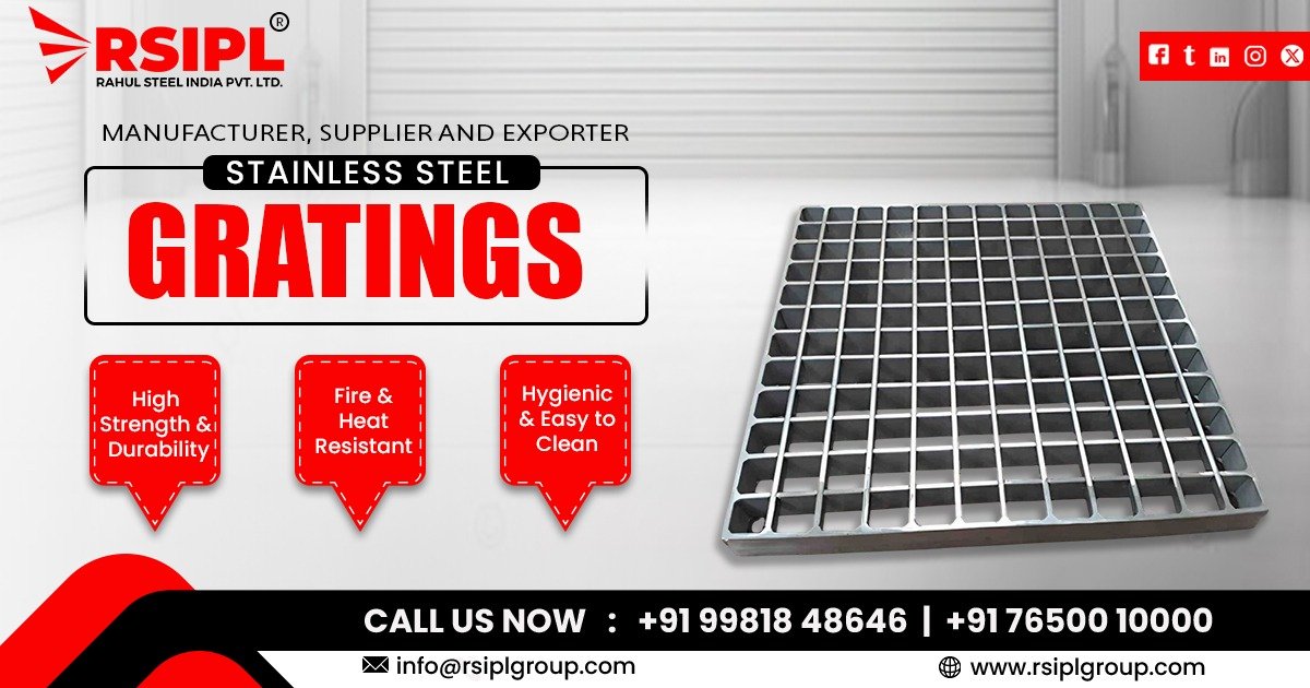 Stainless Steel Gratings in Uttarakhand