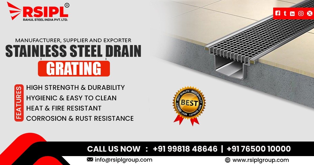 Stainless Steel Drain Gratings in Uttarakhand