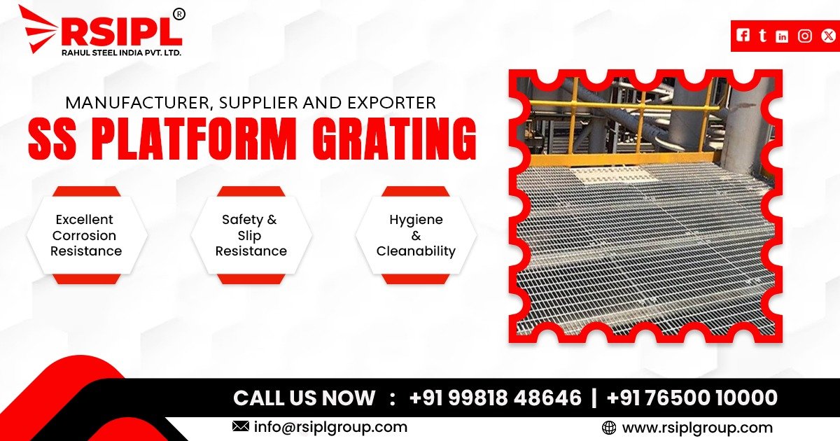 Stainless Steel Platform Grating in Uttarakhand