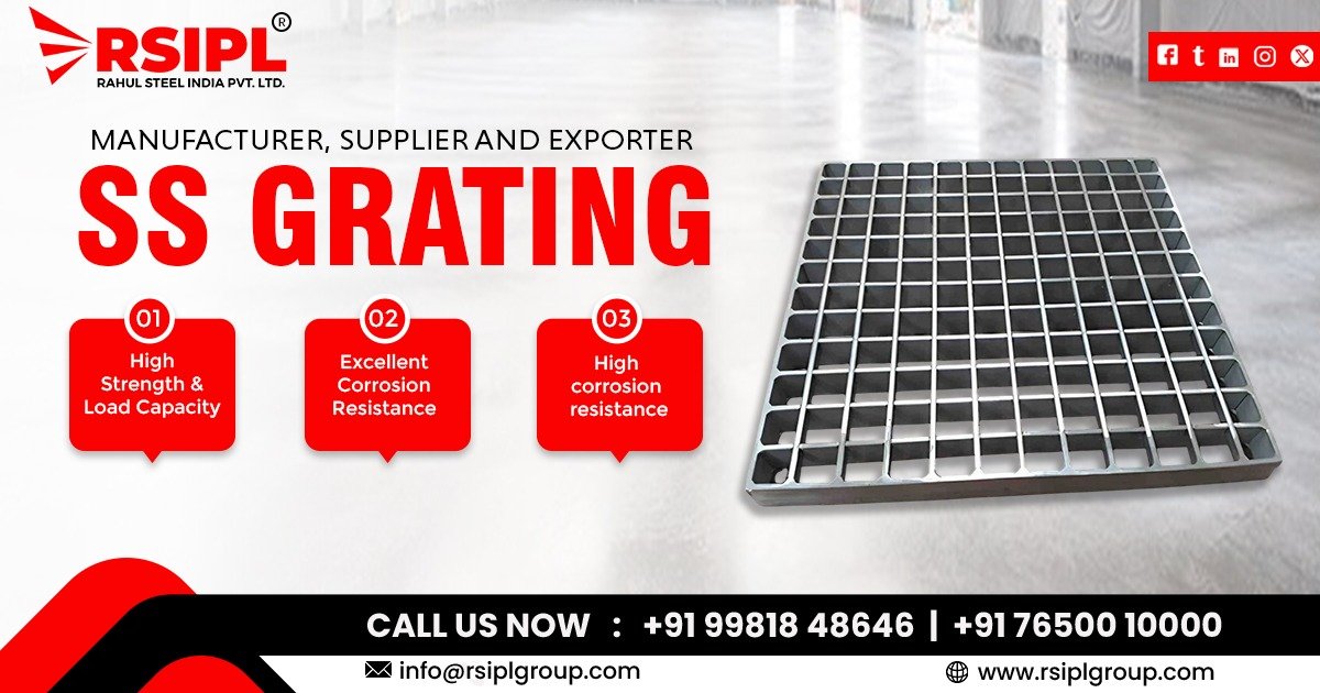 Stainless Steel Gratings in Hyderabad