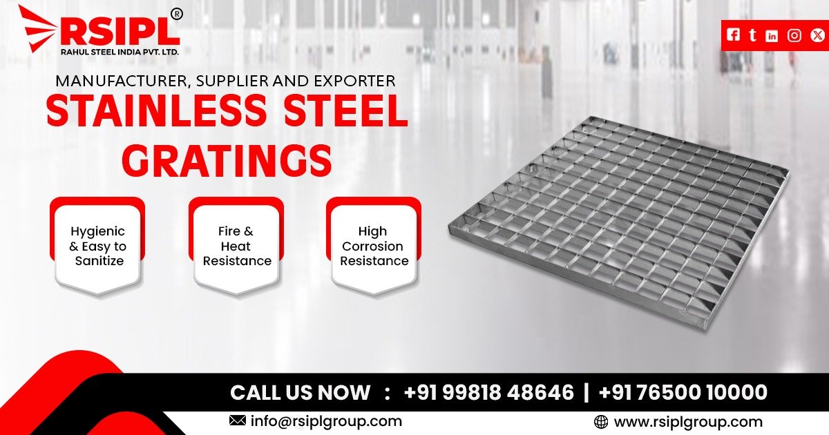 Stainless Steel Gratings in Bangalore