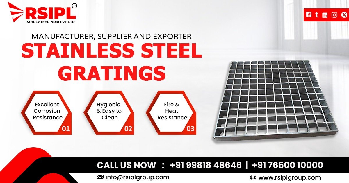 Stainless Steel Gratings in West Bengal