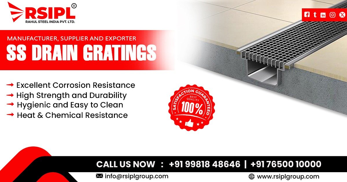 Stainless Steel Drain Gratings in West Bengal