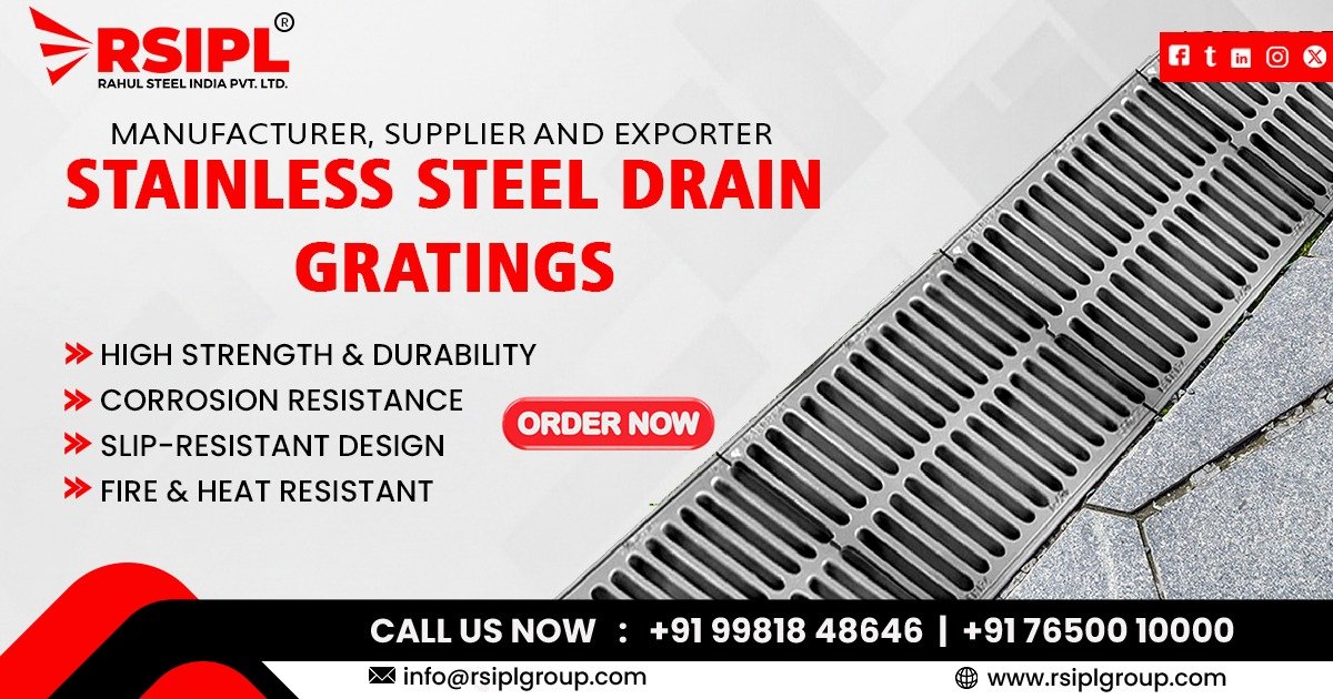 Stainless Steel Drain Gratings in Maharashtra