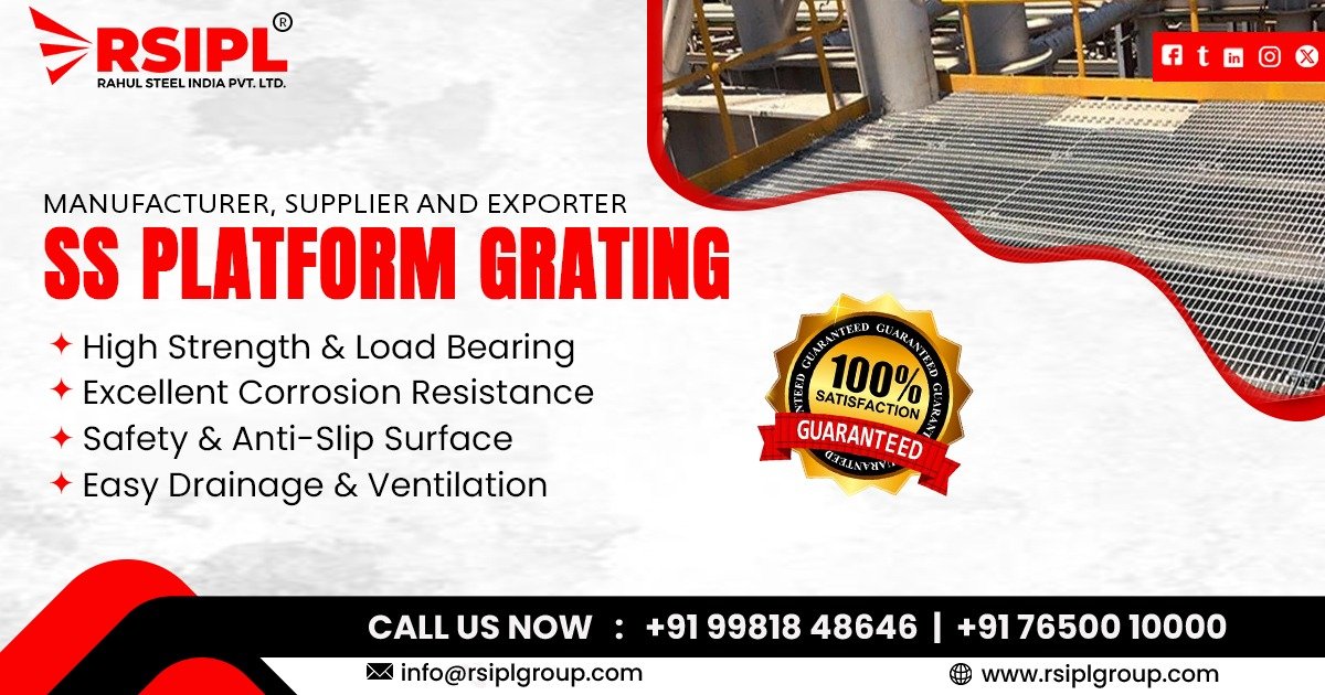 Stainless Steel Platform Grating in Maharashtra