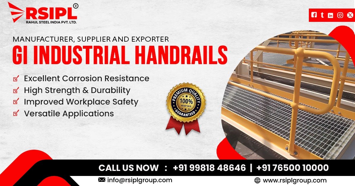 GI Industrial Handrails in Kuwait