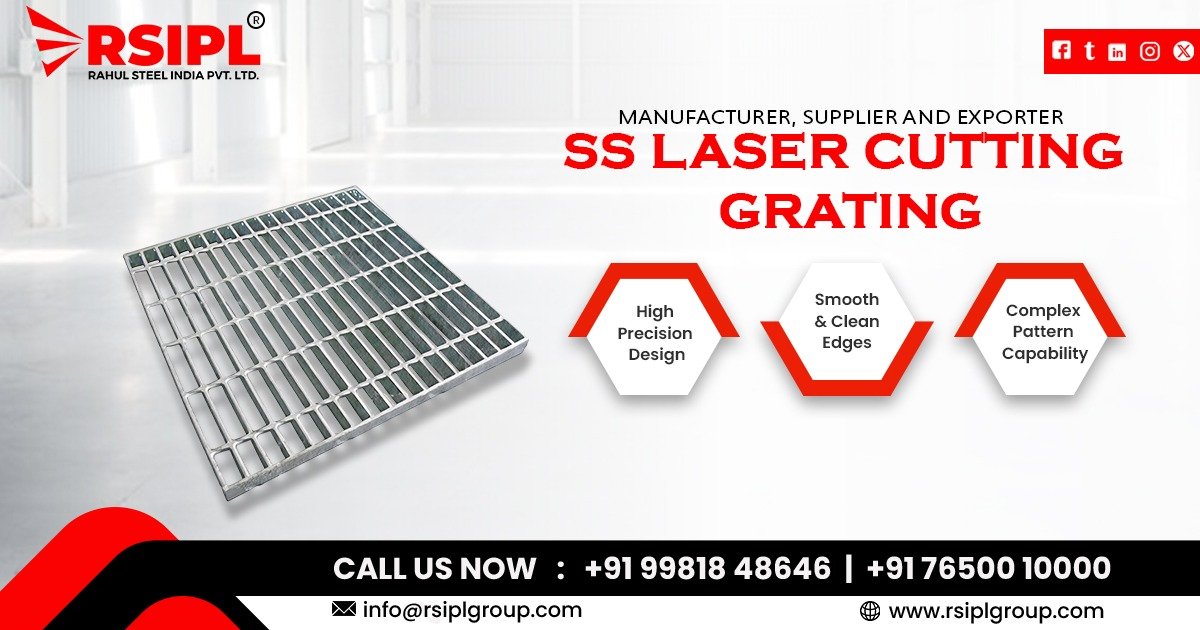 Stainless Steel Laser Cutting Grating in Maharashtra
