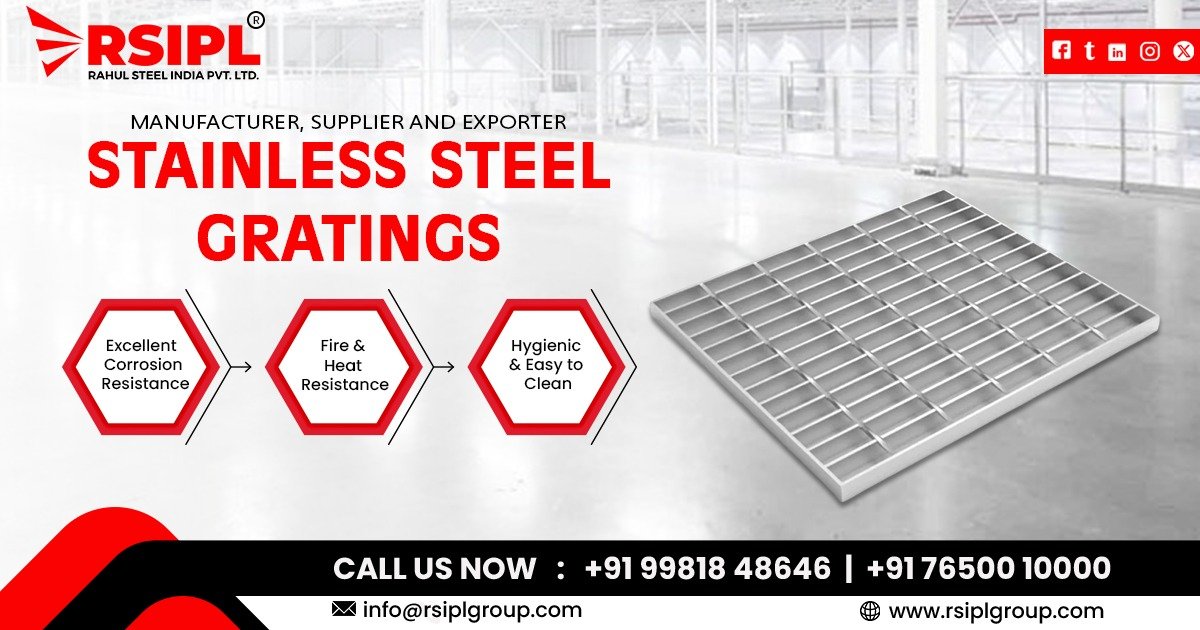 Supplier of Stainless Steel Gratings in Gujarat