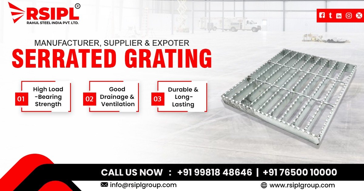 Serrated Grating Supplier in Gujarat