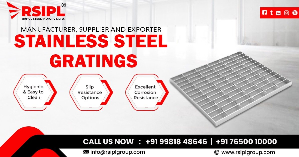 Supplier of Stainless Steel Gratings in Rajasthan