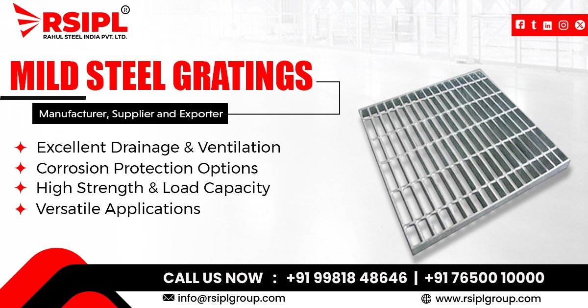 Supplier of Mild Steel Gratings in Rajasthan