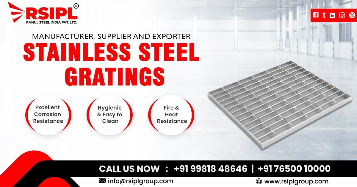 Supplier of Stainless Steel Gratings in Rajasthan