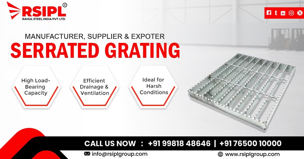 Serrated Grating Supplier in Rajasthan