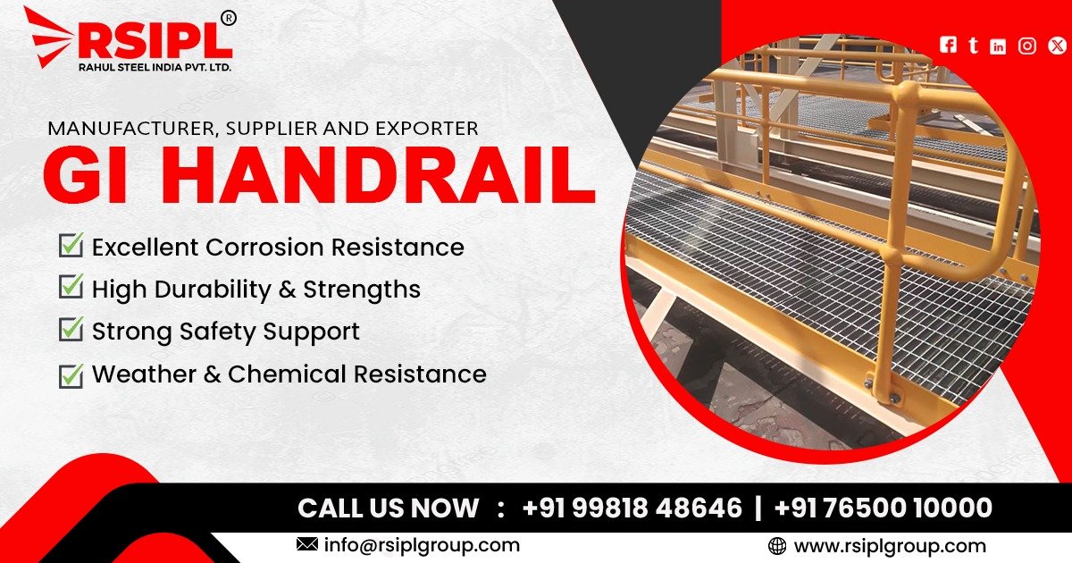 GI Handrail Supplier in Uttar Pradesh