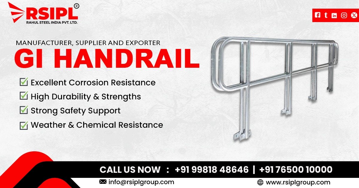 GI Handrail Supplier in Uttar Pradesh