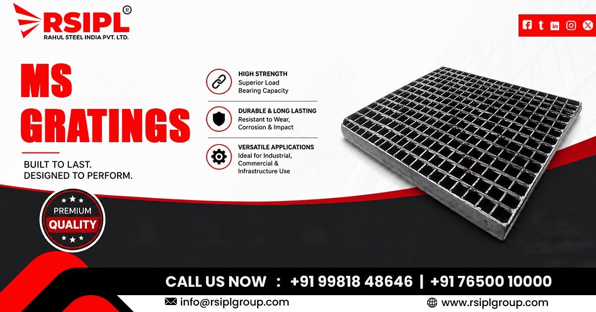 MS Grating Supplier in Gujarat | Best Price & Quality