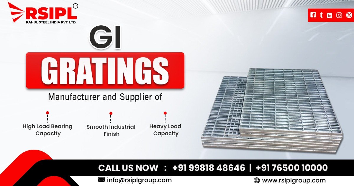 GI Grating Manufacturers in India by Rahul Steel India Pvt. Ltd. Ahmedabad Gujarat
