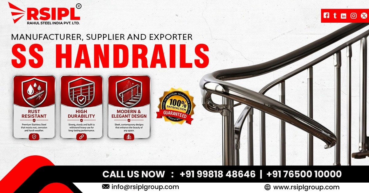 Premium Stainless Steel Handrail In Gujarat