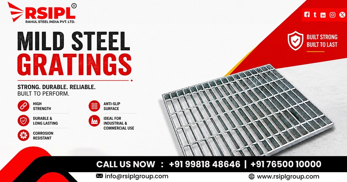 Mild Steel Gratings Supplier In Assam