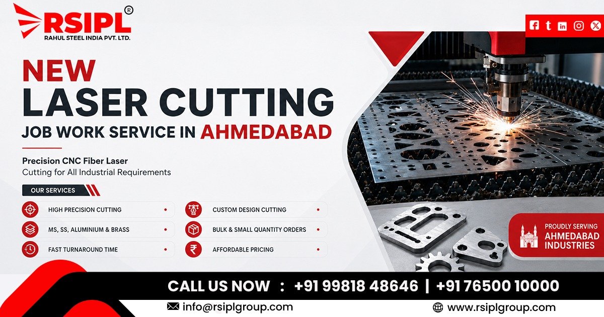 Premium Laser Cutting Job Work Solutions in Ahmedabad
