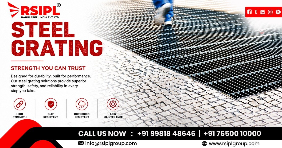 High-Strength Grating Solutions by Rahul Steel India